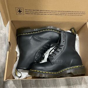 Dr. Martens Black Leather Boots